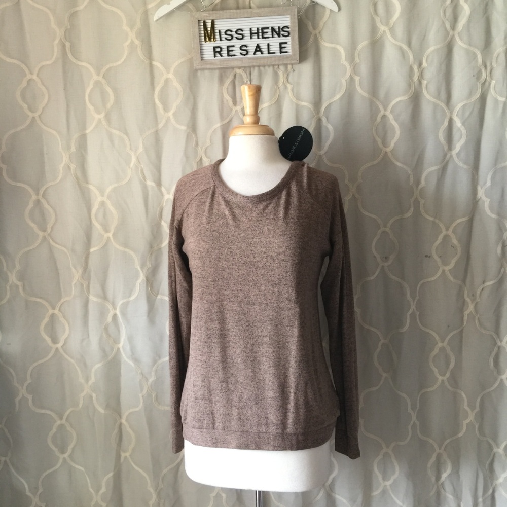 FINAL $ NEW HARLOWE & GRAHAM BROWN/MOCHA TOP - Picture 7 of 8
